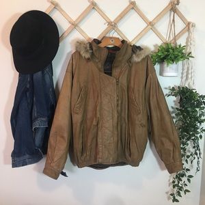 Vintage | Winlit Leather Coat